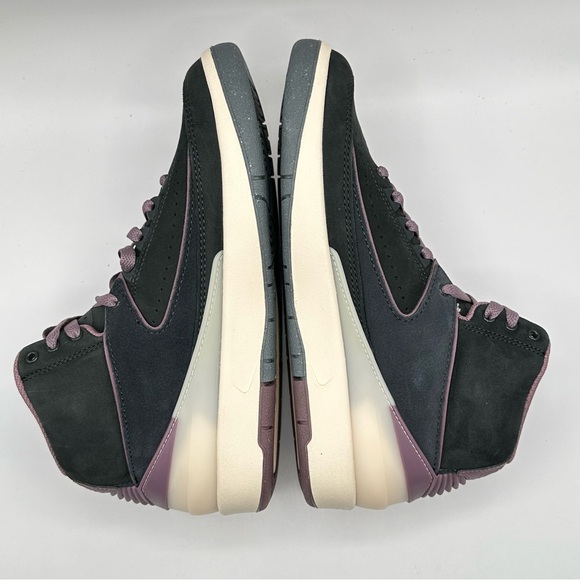 Women’s Nike Air Jordan 2 Retro Off Noir Sky K Mauve DX4400 005 Size 8 - Picture 12 of 14